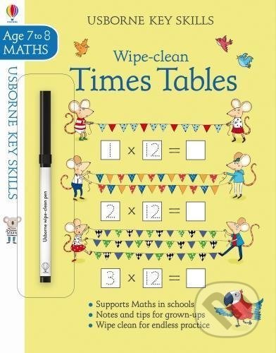 Wipe-Clean: Times Tables 7-8