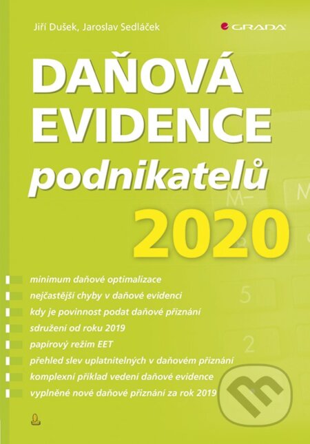 Daňová evidence podnikatelů 2020 - Jiří Dušek, Jaroslav Sedláček