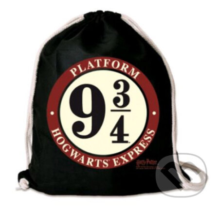 Bavlnený gym bagHarry Potter: Platform 9 3/4 - 