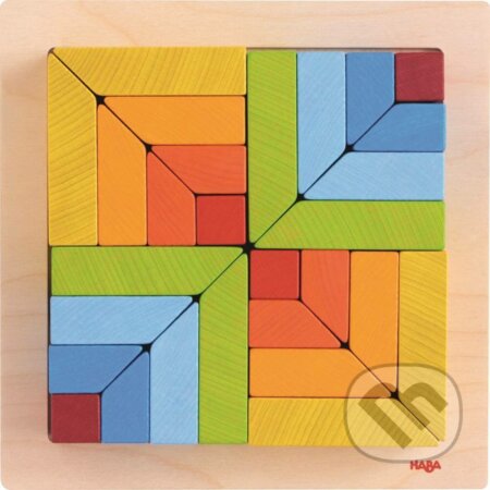 Puzzle farebné - 3D - 