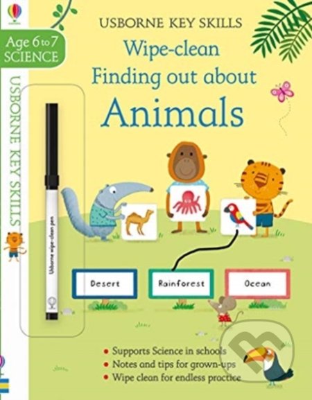 Wipe-Clean Finding Out About Animals