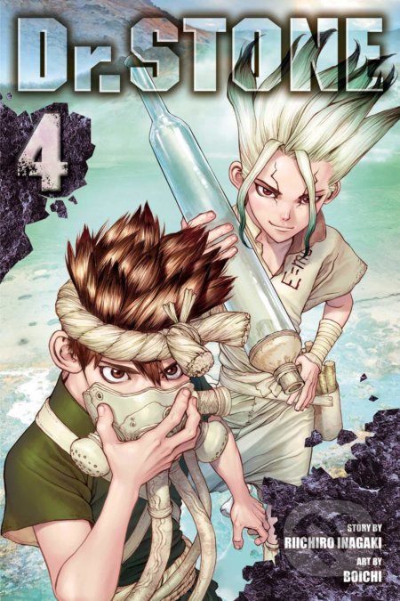 Dr Stone Volume 4 Riichiro Inagaki Boichi Ilustracie 19 Brozovana Vazba Anglicky Jazyk Knihy Na Martinus Cz