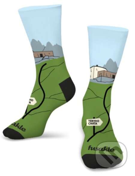 Ponožky Téryho chata L (Unisex veľkosť L (veľkosť 43-46))