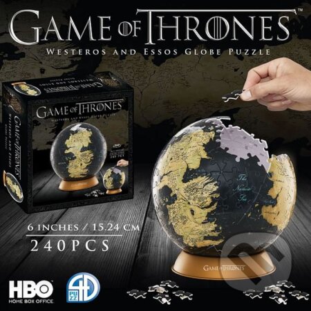 Puzzle Game of Thrones 3D Globe - 