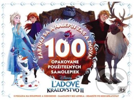 Samolepkový album: Ľadové kráľovstvo