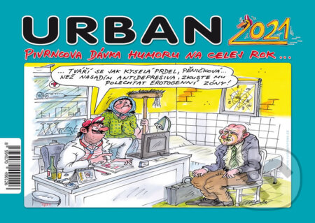 Kalendář Urban 2021 - Pivrncova dávka humoru na celej rok... - Petr Urban