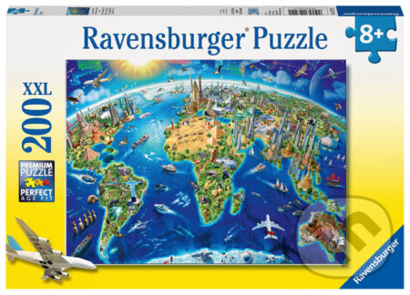 Velká mapa světa - Ravensburger