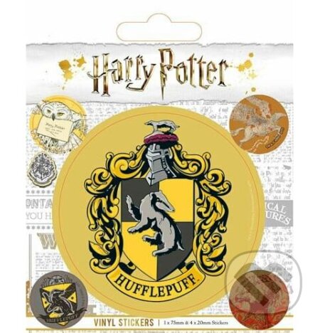 Vinylové samolepky Harry Potter (Hufflepuff) - 