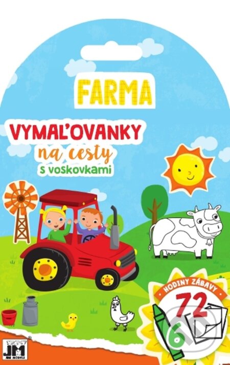 Vymaľovanky na cesty: Farma