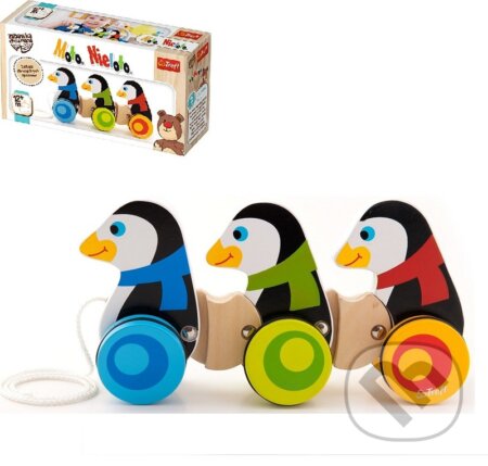Drevená hračka tučniaci - Trefl