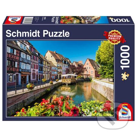 Little village with half-timbered houses