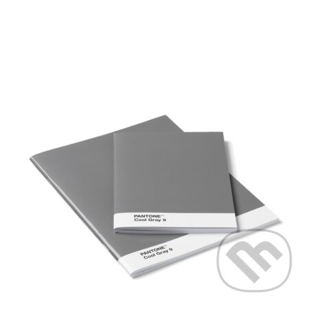 PANTONE Zápisník, 2 veľkosti, mäkká väzba - Cool Gray 9 - PANTONE