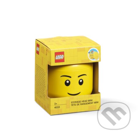 LEGO úložná hlava (mini) - chlapec - 