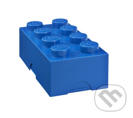 LEGO desiatový box 100 x 200 x 75 mm - modrá - 