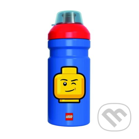 LEGO ICONIC Classic fľaša na pitie - červená/modrá - 