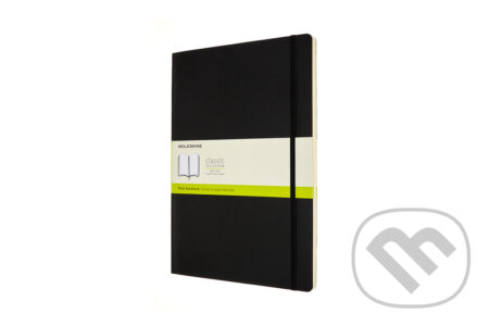 Moleskine - zápisník čierny (mäkký, A4) (čistý)