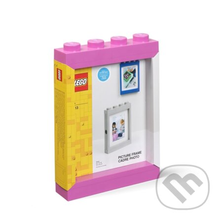 LEGO fotorámeček - růžová - 