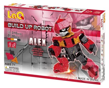 LaQ stavebnica Build Up Robot ALEX - 