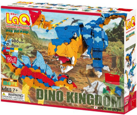 LaQ stavebnica Dinosaur World DINO KINGDOM - 