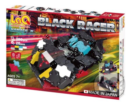 LaQ stavebnica Hamacron Constructor BLACK RACER - 