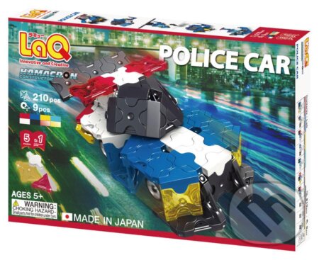 LaQ stavebnica Hamacron Constructor POLICE CAR - 