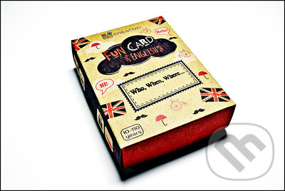 Fun card English: Who, When, Where