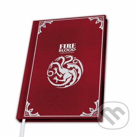 Zápisník Game of Thrones - Targaryen Premium - 