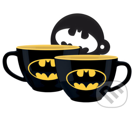 Keramický cappuccino hrnček Batman: Symbol - 