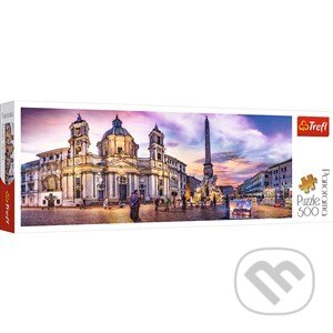 Piazza Navona, Řím - Panoramatické