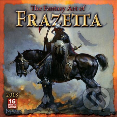 The Fantasy Art Of Frazetta 18 Calendar Frank Frazetta Anglicky Jazyk Knihy Na Martinus Cz