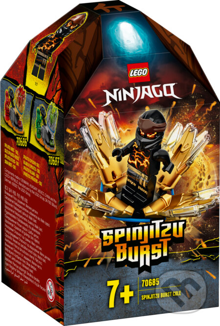 LEGO Ninjago - Spinjitzu úder – Cole - 