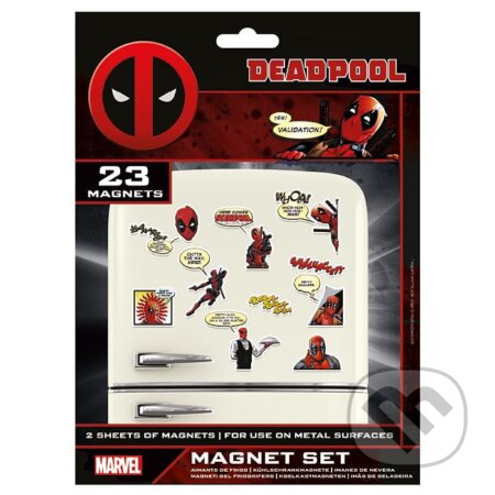 Sada magnetek Marvel - Deadpool (23 ks) - 