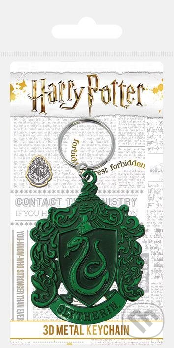 Klíčenka kovová Harry Potter - Zmijozel
