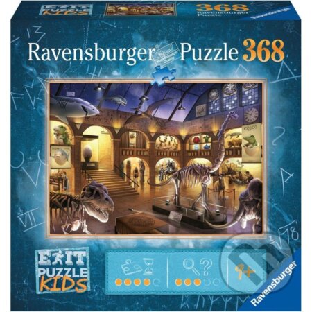 Exit KIDS Puzzle: Noc v muzeu
