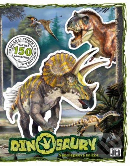 Samolepková knižka: Dinosaury 2