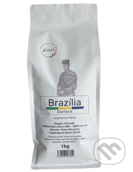 Káva Štefánik Brazília YB