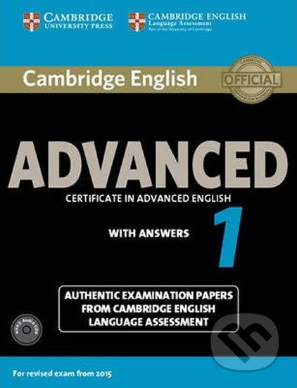 Cambridge English Advanced 1 for exam from 2015: Self-study pk (SB with answers & Audio CDs (2))