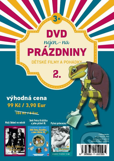 DVD nejen na prázdniny 2: Dětské filmy a pohádky - 