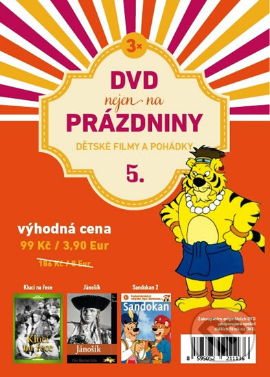 DVD nejen na prázdniny 5: Dětské filmy a pohádky - 
