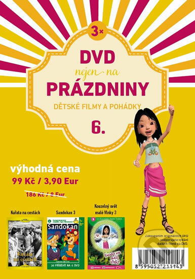DVD nejen na prázdniny 6: Dětské filmy a pohádky - 