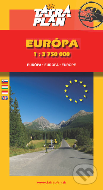 Európa 1:3 750 000 - 