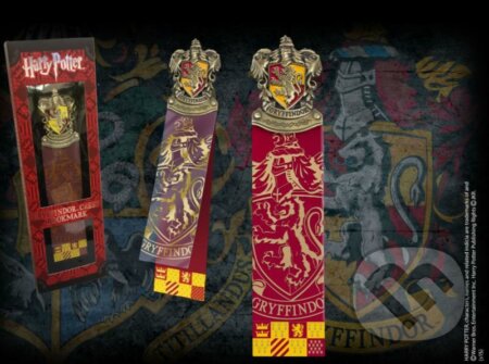 Harry Potter Knižní záložka - Nebelvír - Noble Collection
