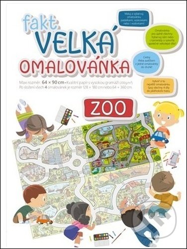 Fakt velká omalovánka: ZOO