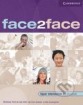 Face2Face - Upper Intermediate - Workbook with Key - Gillie Cunningham, Chris Redston