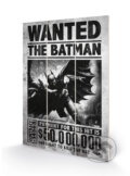Obraz - maľba na dreve DC Comics - Batman: Wanted - 