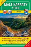 Turistická mapa 10 - Malé Karpaty - Stred 1:25 000 - 