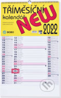 Tříměsíční New 2022 - nástěnný kalendář - 