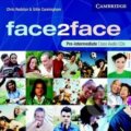 Face2Face - Pre-intermediate - Class Audio CDs - 