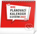 Stolový kalendár Plánovací s citátmi 2022 - 