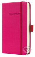 Zápisník CONCEPTUM® design - ružový (A6, linajkový) - 